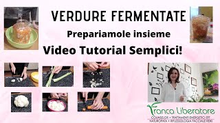 Come fermentare le verdure  Tutorial Semplice [upl. by Namlaz181]