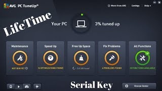 AVG PC Tuneup 2018 With Lifetime Serial Key Updated Version [upl. by Ahtimat754]