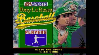 Tony La Russa Baseball Genesis  Intro and Credits [upl. by Nawud464]