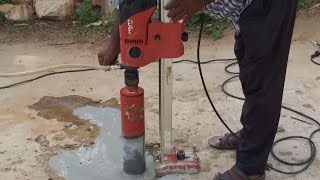 Cement Concrete roads  cc road core cutter [upl. by Utas]