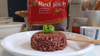 How to cook Red Rice Not in a rice cooker redrice rice [upl. by Sampson]