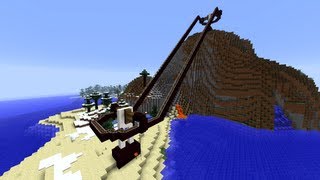 Fully Functional Chairlift Minecraft 13w16a [upl. by Leaj]