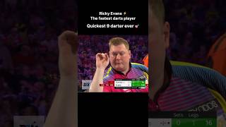 The fastest darts player ever ⚡️🎯 Ricky Evans  subscribe for daily darts darts rickyevans [upl. by Cotter]