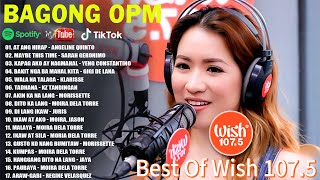 ANGELINE QUINTO 💝 BEST OF WISH 1075 PLAYLIST 2024💕OPM HUGOT LOVE SONGS 2024 [upl. by Calondra]