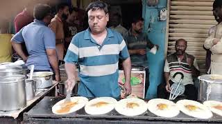 Nanded Masala Dosa  Nanded Street Food  India Street Food  Panner Butter Dosa  Idli Vada Vlog [upl. by Roselani]