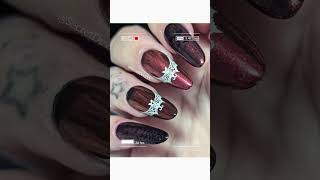 Bat frenchies are the hottest Halloween nail trend [upl. by Inram]