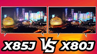 Sony X85J VS Sony X80J Standard Mode Picture Comparison [upl. by Snyder]