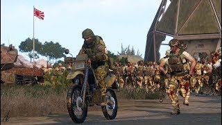 ARMA 3 Zombies of Tsushima amp Fearless Soldier [upl. by Gehlbach]