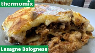 Thermomix TM6 Lasagne Bolognese [upl. by Ailemrac]