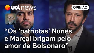 Pablo Marçal e Nunes brigam por voto que foge ao controle de Bolsonaro diz Josias [upl. by Mclain]