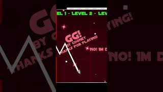 Wave geometrydash geometrydashchallenge wavechallenge gddemon gd wave [upl. by Geof]