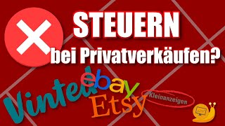 STEUERN bei ebay Kleinanzeigen und co PlattformenSteuertransparenzgesetz erklärt [upl. by Leacim488]