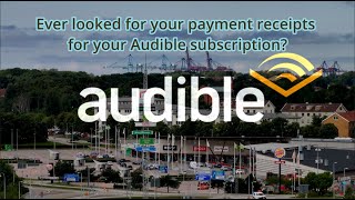 Where to find your Audible and Amazon Prime receipts [upl. by Natasha39]