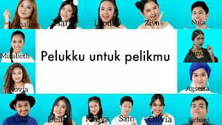 Top 15 Indonesian idol  Pelukku untuk pelikmu Fiersa Besari Lirik [upl. by Yedarb878]