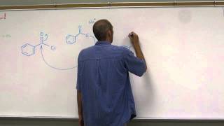 Organic Mechanism  Acid Chloride to Acid Anhydride 002 [upl. by Matthaeus980]