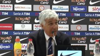 Gasperini non risponde a un giornalista “Voleva pubblicare una bufala” [upl. by Winnick]