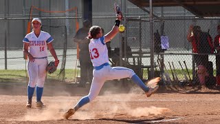 Drop ball strikeout vs TN Mojo USA Preps Las Vegas 2024 [upl. by Notnert]