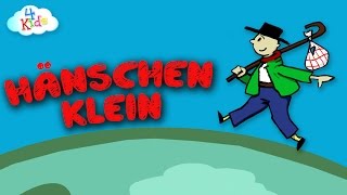 Hänschen Klein SONG Kinderlied für Kinder und Kleinkinder zum mitsingen und lernen [upl. by Thea]