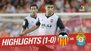 Resumen de Valencia CF vs UD Las Palmas 10 [upl. by Roscoe]