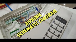 PAANO MAG WIRING NG AIPHONE INTERCOM  youtube [upl. by Elstan]