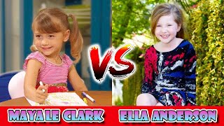 Maya Le Clark VS Ella Anderson Transformation ★ 2021 ll From Baby To Now [upl. by Bausch]