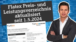 Flatex Österreich Neues Preis und Leistungsverzeichnis seit 152024 [upl. by Lennaj]