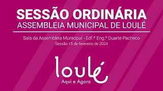 Sessão Ordinária da Assembleia Municipal de Loulé [upl. by Melone29]