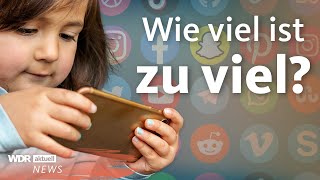 Bildschirmzeit bei Kindern Warnung vor zu viel Nutzung von Smartphone und Co  Aktuelle Stunde [upl. by Nugent]