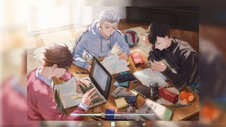 study sessions with Bokuto Kuroo and Oikawa playlist [upl. by Wagstaff]