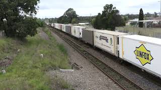 2MB4 at Beresfield 11 25 with NR22 115 116 on 13 11 24 [upl. by Ayitahs520]