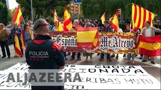 Spain Catalan officials insist raids will not stop vote [upl. by Ralaigh]