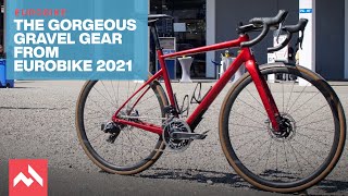 Great gravel gear from Eurobike 2021 [upl. by Yzeerb]