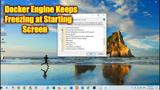Docker Engine Keeps Freezing at Starting Screen 2024 [upl. by Haiel48]
