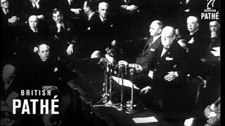 Churchill Speech To Congress  December 1941 1941 [upl. by Inttirb]