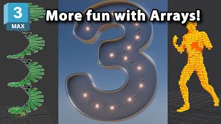 Advanced Array uses in 3ds Max [upl. by Standing]