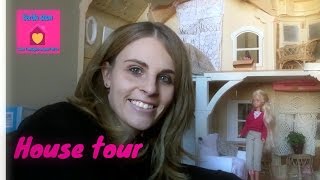 Barbie house tour [upl. by Ahsi]