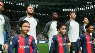 Juventus  Bologn My reactions and comments gameplay EA Sports FC 25 [upl. by Ensoll]