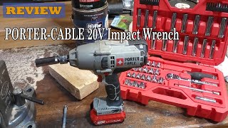 PORTERCABLE 20V MAX Impact Wrench Review  Watch before ordering [upl. by Kasevich]