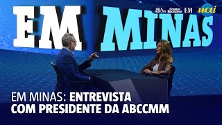 EM Minas recebe Cristiana Gutierrez presidente da ABCCMM [upl. by Aisorbma28]