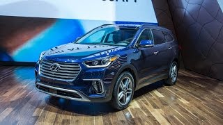 2017 Hyundai Santa Fe Review system acceleration [upl. by Enoed36]