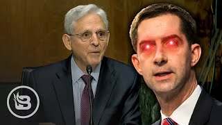 Sen Cotton ERUPTS on AG Merrick Garland Leaves Him SPEECHLESS [upl. by Aliahs]