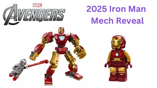 Lego Marvel Official 2025 Iron Man Mech vs Ultron Set Reveal [upl. by Braunstein815]