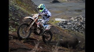 Insane Hillclimb  Deep Dirt  Ktm Exc 350 Sixdays Akrapovic on limiter Raw sound [upl. by Ffilc]