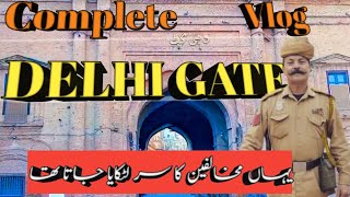 Exploring Delhi Gate  Walled city of Lahore  androon e lahore  Qasim Quest [upl. by Slade]