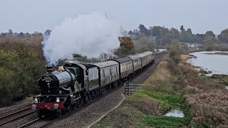 5043 earl of mount edgecombe and others at kings Sutton 211024 [upl. by Copp24]