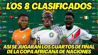 ASÍ SE JUGARÁN LOS CUARTOS DE FINAL DE LA COPA AFRICANA [upl. by Ecile]