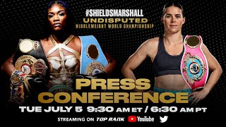 Claressa Shields vs Savannah Marshall  KICKOFF PRESS CONFERENCE [upl. by Nirad]