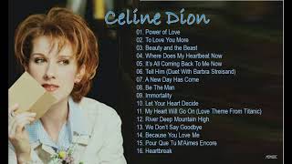 Celine Dion Best Hits  Non Stop Playlist [upl. by Enal]