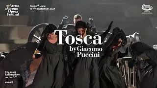 Tosca  101 Arena di Verona Opera Festival 2024  Trailer ENG  30 sec [upl. by Rosaleen]