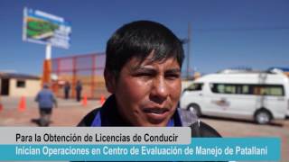 PARA LA OBTENCIÓN DE LICENCIAS DE CONDUCIR INICIAN OPERACIONES EN CENTRO DE EVALUACIÓN DE MANEJO DE [upl. by Eyaj825]